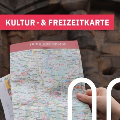 Kultur- und Freizeitkarte Trier und Region